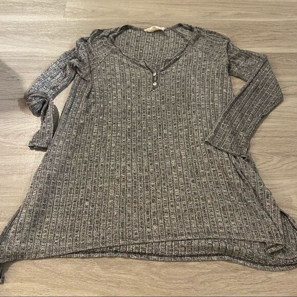 Blu pepper grey tunic long sleeve medium - Picture 1 of 7